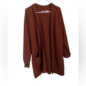 Long Sleeve Cable Knit Carnigan